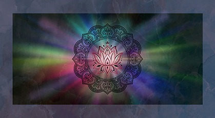 Lotus Mandala digital art